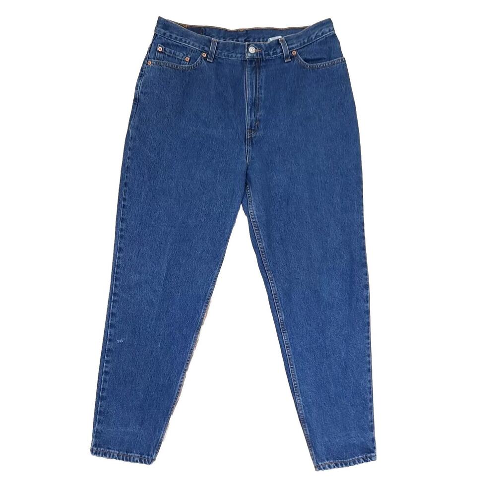 VTG Levis 550 Relaxed Fit Tapered Leg Jeans 18W Short W34 x L28 USA Medium Wash